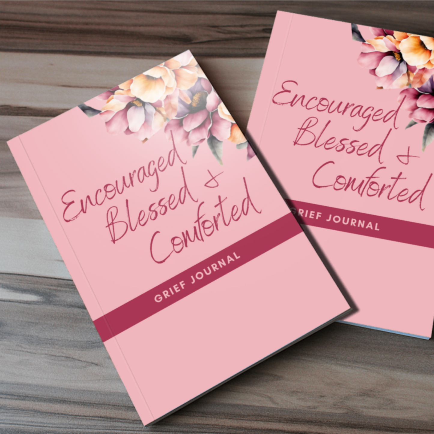 Encouraged, Blessed, & Comforted Grief Journal