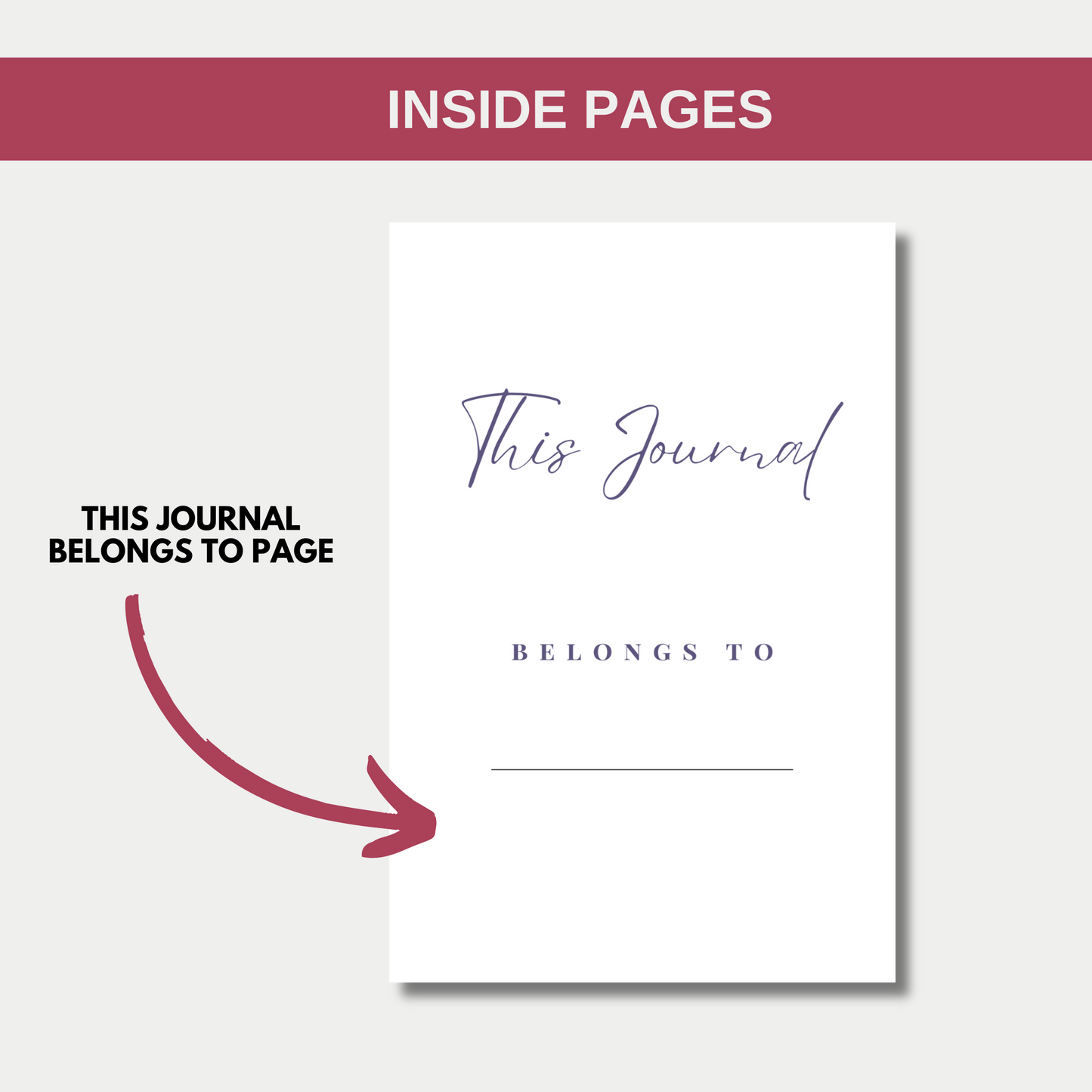 Encouraged, Blessed, & Comforted Grief Journal