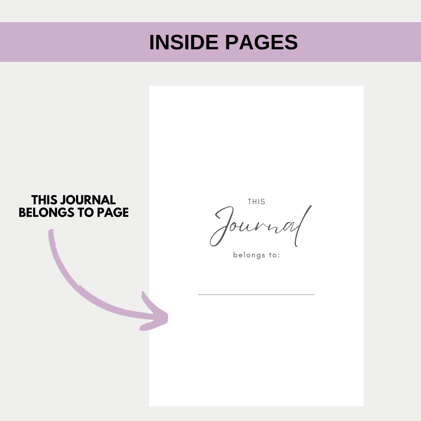 My Hope Is In The Lord Lined Journal