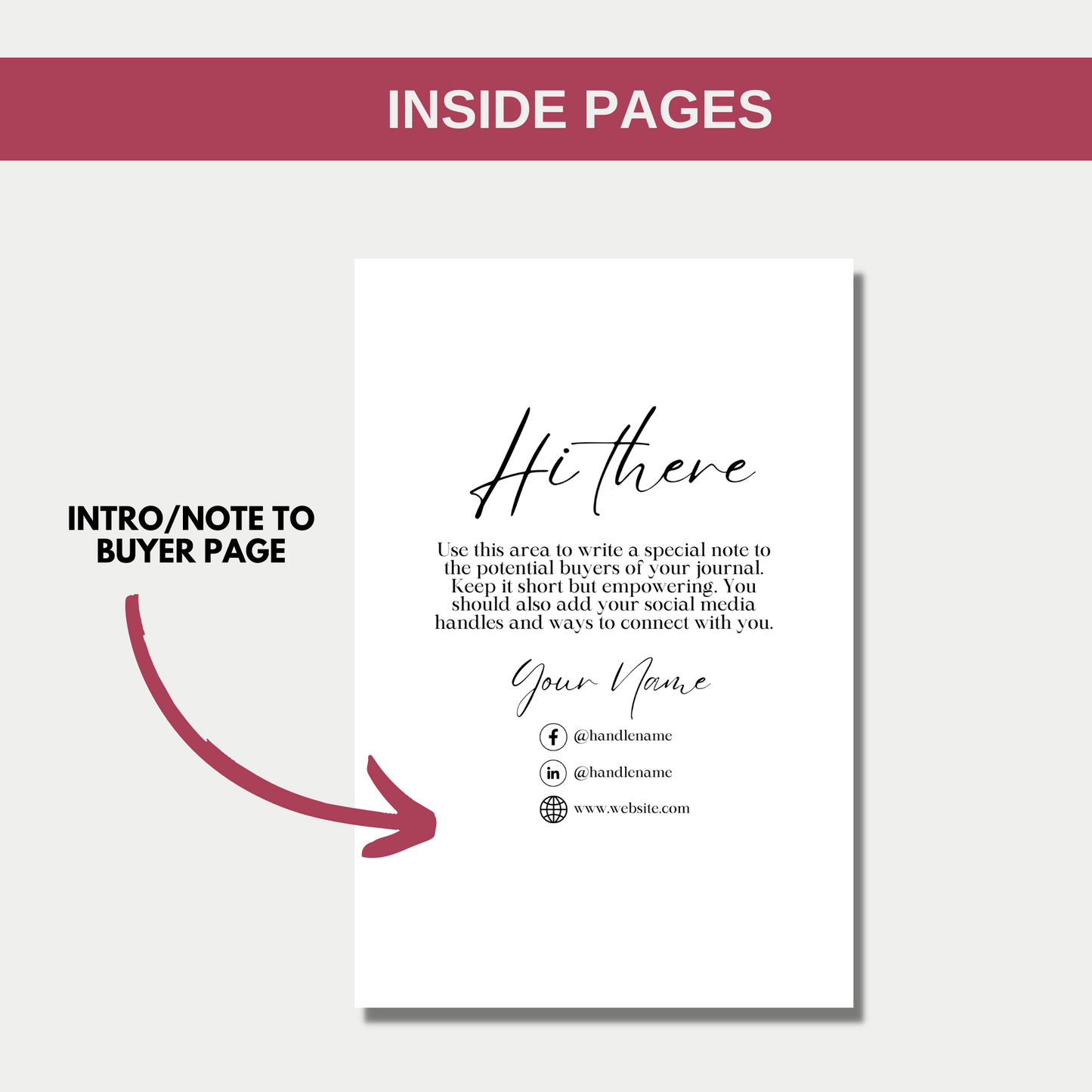 Encouraged, Blessed, & Comforted Grief Journal