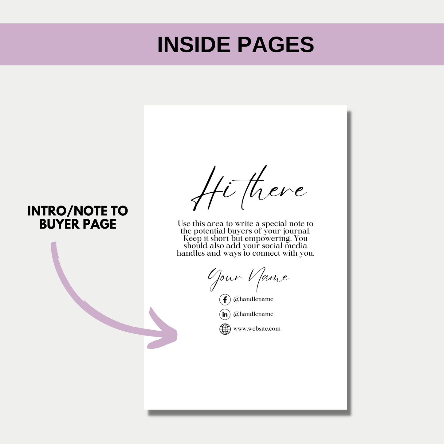 My Hope Is In The Lord Lined Journal