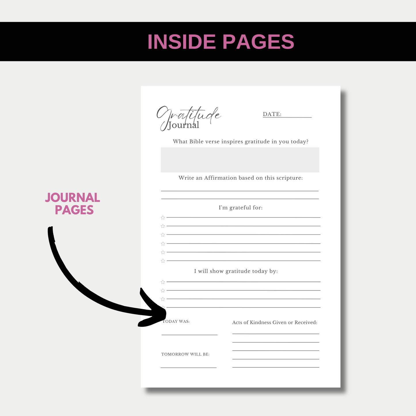 Lavished in God's Goodness Gratitude Journal