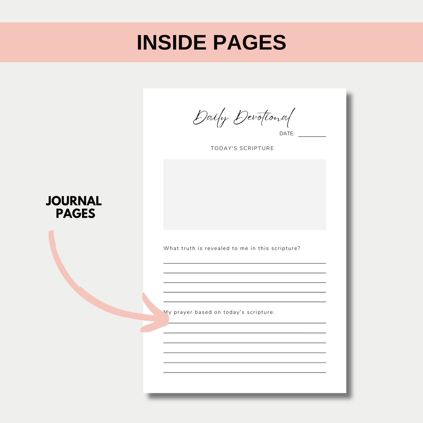 Anchored In His Love Devotional Journal