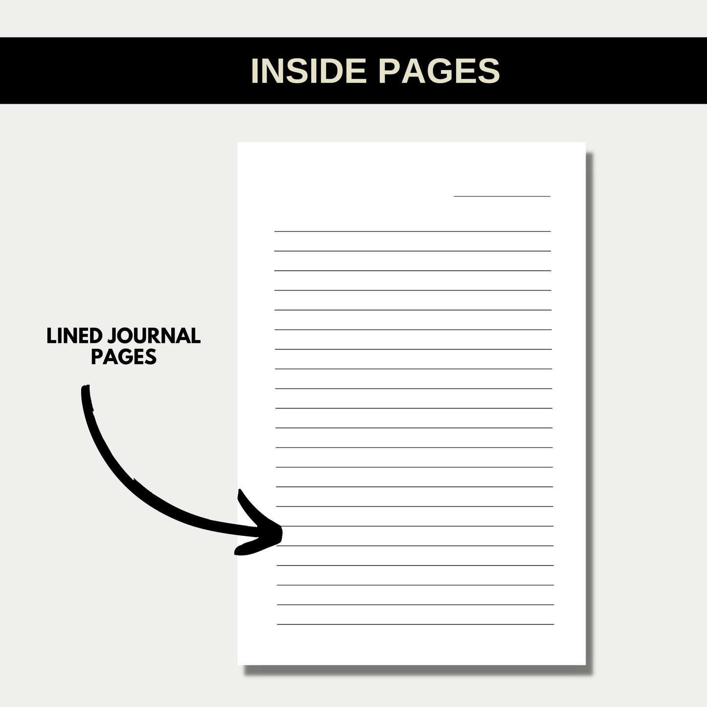 Everyday Is A Joyous Day Lined Journal