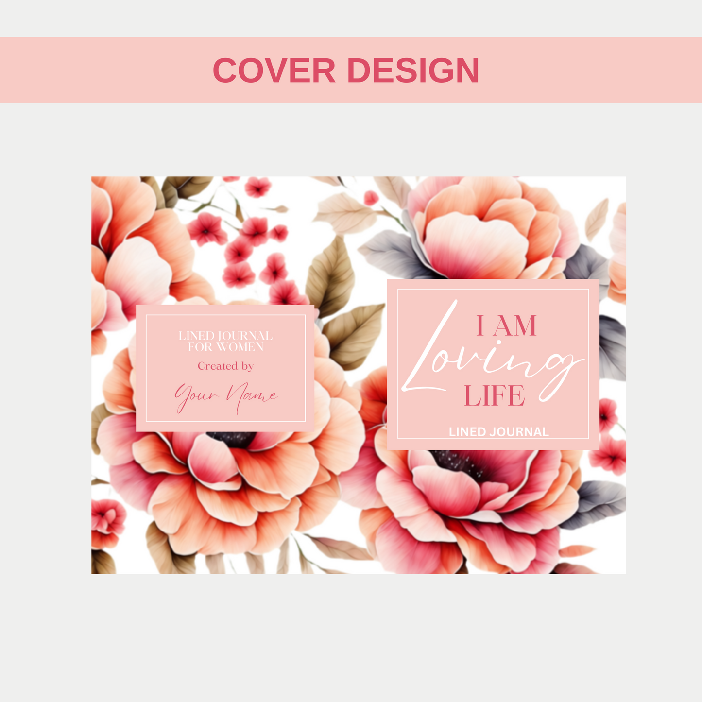 I Am Loving Life Lined Journal