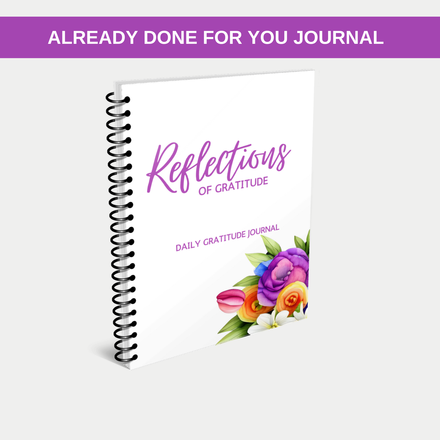 Reflections of Gratitude, Gratitude Journal